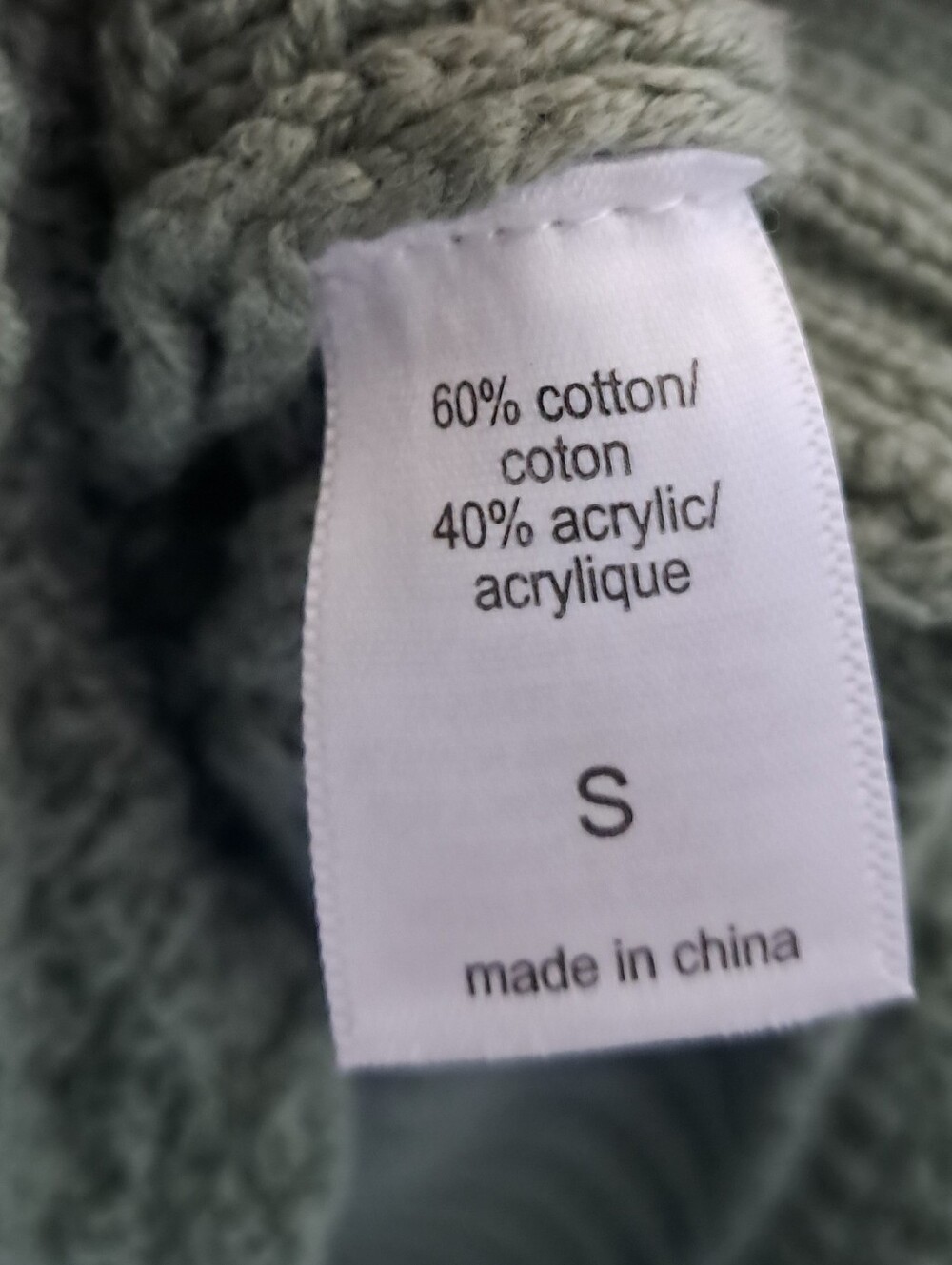 Maurices Women's Mixed Stitch Chunky Knit Green Button Down Cardigan NWT - Picture 6 of 6